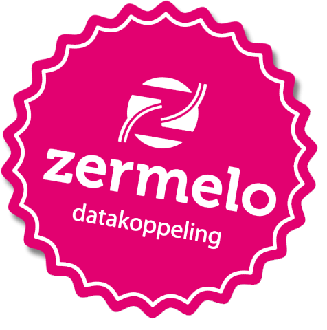 Een button van de Zermelo-integratie.