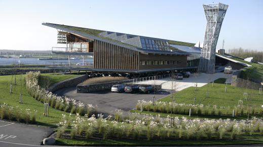 Bedrijfspand van Afvalzorg.