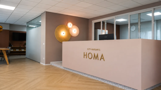 Entree bij City Huisarts Homa